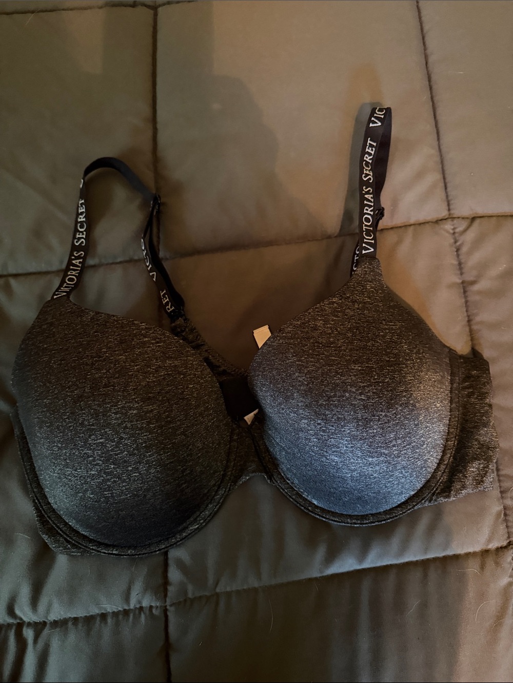 Victoria's Secret Heathered Gray Push-Up Bra